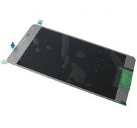 Obudowa przednia z ekranem dotykowym i wywietlaczem Samsung SM-A500F Galaxy A5 - srebrna (oryginalna)
