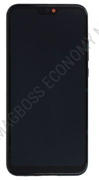 Obudowa przednia z ekranem dotykowym i wywietlaczem HTC Desire 601 Dual SIM 6160 - czarna (oryginalna)