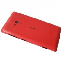Obudowa tylna Nokia Lumia 720 - czerwona (oryginalna)