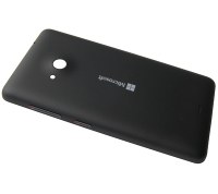 Klapka baterii Microsoft Lumia 535/ Lumia 535 Dual SIM - czarna (oryginalna)