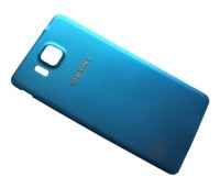 Klapka baterii Samsung SM-G850F Galaxy Alpha - niebieska (oryginalna)