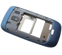 Korpus Nokia 302 Asha - niebieski (oryginalny)