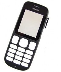Obudowa przednia Nokia 101 - czarna (oryginalna)