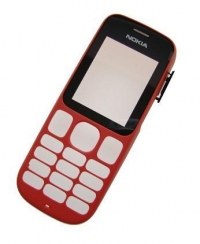 Obudowa przednia Nokia 100/ 101 - czerwona (oryginalna)