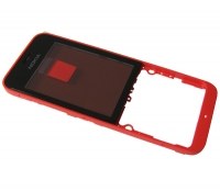 Obudowa przednia Nokia 220/ 220 Dual SIM - czerwona (oryginalna)