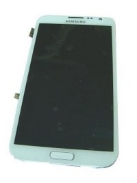Ekran dotykowy z wywietlaczem Samsung N7100 Galaxy Note II - biay (oryginalny)