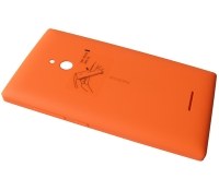 Klapka baterii Nokia XL - pomaraczowa (oryginalna)