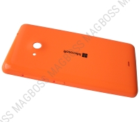 Klapka baterii Microsoft Lumia 535/ Lumia 535 Dual SIM - pomaraczowa (oryginalna)