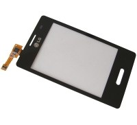 Ekran dotykowy LG E430 Optimus L3 II - czarny (oryginalny)