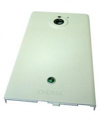 Klapka baterii Sony MT27i Xperia SOLA - biaa (oryginalna)