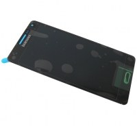 Obudowa przednia z ekranem dotykowym i wywietlaczem Samsung SM-A500F Galaxy A5/ SM-A500H - czarna (oryginalna)