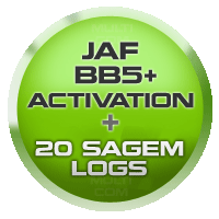 Aktywacja JAF® BB5+ SL2 + 20 kredytw Sagem JAF-S
