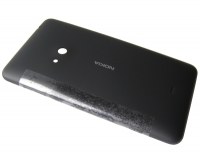 Klapka baterii Nokia Lumia 625 - czarna (oryginalna)