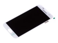 Obudowa przednia z ekranem dotykowym i wywietlaczem Samsung SM-G930F Galaxy S7 - biaa (oryginalna)