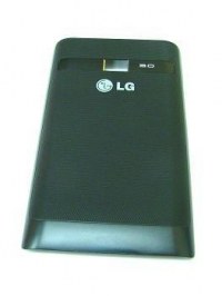 Klapka baterii LG E400 Optimus L3 - czarna (oryginalna)