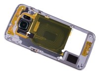 Korpus Samsung SM-G925F Galaxy S6 Edge - zielony (oryginalny)