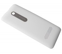 Klapka baterii Nokia 301/ 301 Dual SIM - biaa (oryginalna)