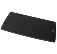 Obudowa przednia z ekranem dotykowym i wywietlaczem LG H500F Magna/ H502, H502F Magna - czarna (oryginalna)