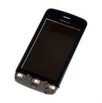 Obudowa (przd+ekran dotykowy) Nokia C5-03 - szara (oryginalna)