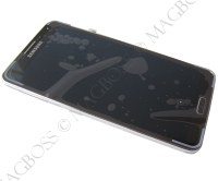 Obudowa przednia z ekranem dotykowym i wywietlaczem Samsung N9005 Galaxy Note III - czarna (oryginalna)