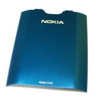 Klapka baterii Nokia C3-00 - niebieska (oryginalna)