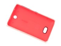 Klapka baterii Nokia 500 Asha -  czerwona (oryginalna)