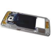 Obudowa tylna Samsung SM-G925 Galaxy S6 Edge - biaa (oryginalna)