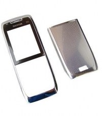 Obudowa (2w1) Nokia E51 poserwisowa - biaa stalowa (oryginalna)
