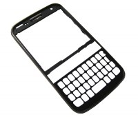Obudowa przednia Samsung B5512 Galaxy Y Pro Duos - czarna (oryginalna)