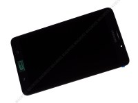 Obudowa przednia z ekranem dotykowym i wywietlaczem Samsung SM-T285 Galaxy Tab A 2016 7.0 LTE - czarna (oryginalna)