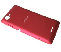 Klapka baterii Sony C2104/ C2105 Xperia L - czerwona (oryginalna)
