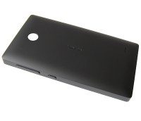 Klapka baterii Nokia X/ X+ - czarna (oryginalna)