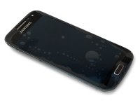 Obudowa przednia z ekranem dotykowym i wywietlaczem Samsung I9195i Galaxy S4 mini VE - deep black (oryginalna)
