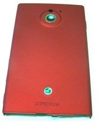 Klapka baterii Sony MT27i Xperia SOLA - czerwona (oryginalna)