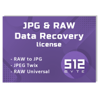 Pakiet oprogramowania RAW to JPG, JPEG Twix RAW Universal Data Recovery - 512Byte