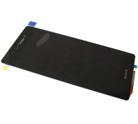 Ekran dotykowy z wywietlaczem Sony D6708 Xperia Z3v - czarny (oryginalny)
