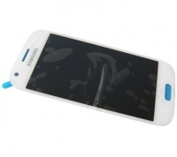 Obudowa przednia z ekranem dotykowym i wywietlaczem Samsung SM-G357FZ Galaxy Ace 4 - biaa (oryginalna)