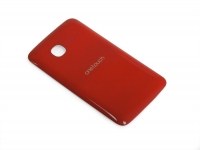 Klapka baterii Alcatel OT 4007/ OT 4007D One Touch Pixi - czerwona (oryginalna)