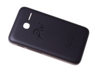 Klapka baterii Alcatel OT 4009D One Touch Pixi 3 - czarna (oryginalna)