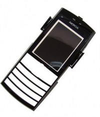 Obudowa przednia Nokia X2-02 - czarna (oryginalna)