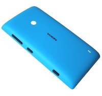 Klapka baterii Nokia Lumia 520 - cyan (oryginalna)