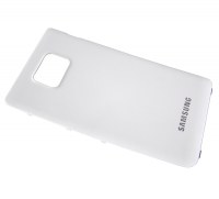 Klapka baterii Samsung I9105P Galaxy S2 Plus - biaa (oryginalna)
