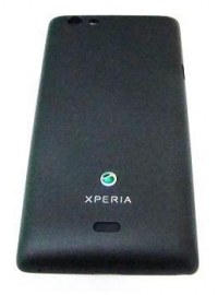 Klapka baterii Sony ST23i Xperia Miro - czarna (oryginalna)
