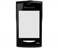 Obudowa przednia z ekranem dotykowym Sony Ericsson W150i Yendo - czarna (oryginalna)