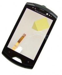Obudowa przednia z ekranem dotykowym Sony Ericsson WT19i - czarna (oryginalna)