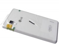 Klapka baterii z anten NFC LG E975 Optimus G - biaa (oryginalna)