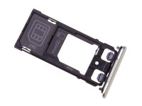 Szufladka karty Sony F5122 Xperia X Dual - lime (oryginalna)