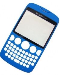 Obudowa przednia Sony Ericsson CK13i TXT- niebieska (oryginalna)