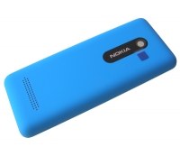 Klapka baterii Nokia 206 Asha - cyan (oryginalna)