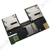 Czytnik karty SIM i SD HTC Desire 500 Dual Sim 5060 (oryginalny)